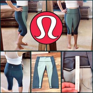 ⭐️Lululemon Highwaisted Wunder Under HR Crop